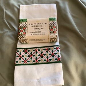 Hand soap w/towel and matching storage bag